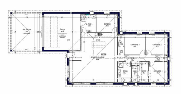 Terrain + maison par Alliance Constructions Aquitaine à cabanac-et-villagrains